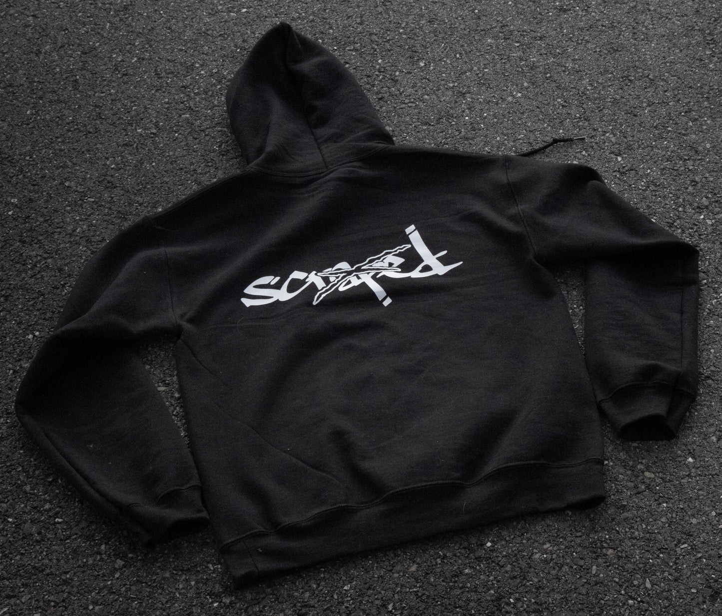 SCRAPED HOODIE